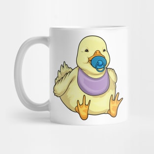 Duck Pacifier Bib Mug